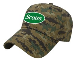 Camo Hat - Brown Green